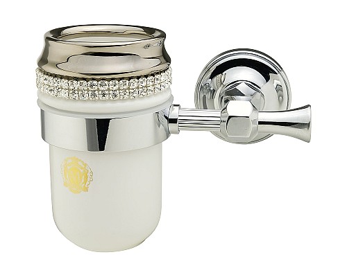 Стакан для зубных щеток Migliore Dubai 31256 Белый Хром