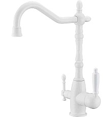 Смеситель для кухонной мойки ZORG Sanitary ZR 312 YF-33-WHITE