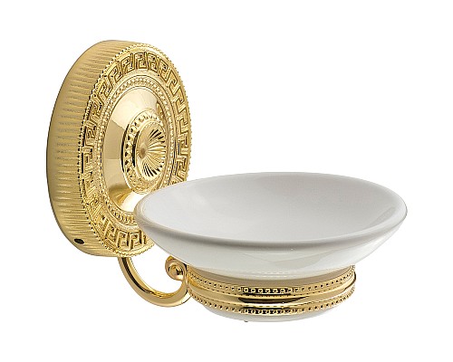 Мыльница Migliore Montecarlo 31515 Белый Золото