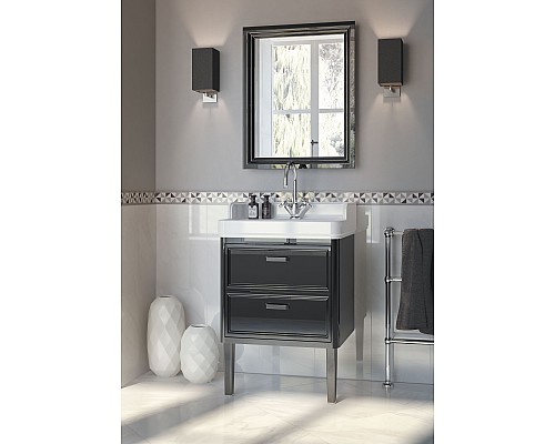 Раковина Kerama Marazzi POMPEI подвесная 80, белая глянцевая Раковина Kerama Marazzi POMPEI подвесная 80, белая глянцевая