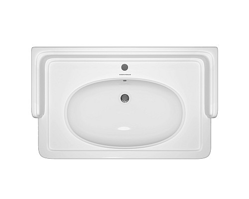 Раковина Kerama Marazzi POMPEI подвесная 80, белая глянцевая Раковина Kerama Marazzi POMPEI подвесная 80, белая глянцевая