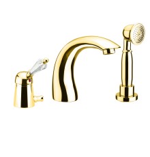 Смеситель на борт ванны Fiore Imperial Sky Swarovski® золото