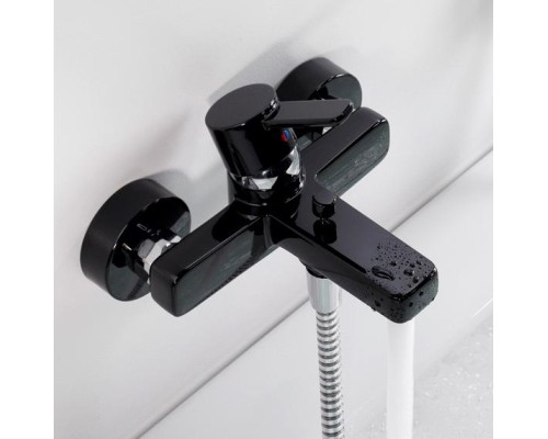 Однорычажный смеситель для ванны и душа Kludi Zenta 386708675