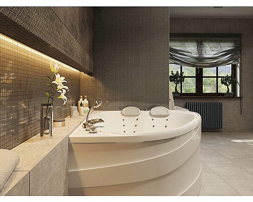 Акриловая ванна Marka One Love 185х135 R 01лв1813п