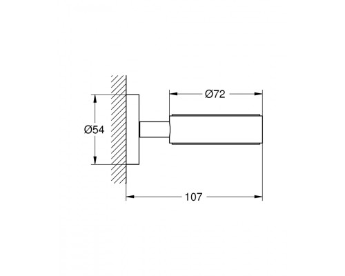 Подстаканник Grohe Essentials 40369001 Хром