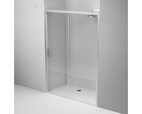 Душевая дверь AM.PM Gem 140 W90G-140-1-195MT профиль Хром матовый стекло прозрачное