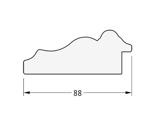 Зеркало Evoform Exclusive 106х76 BY 1297 с фацетом в багетной раме - Римское серебро 88 мм