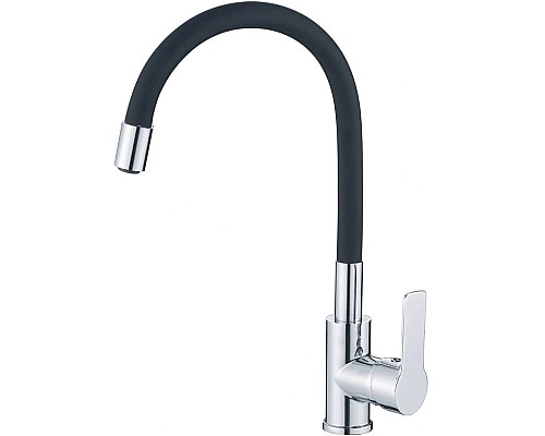 Смеситель для кухни Haiba HB70112-7 Хром Черный