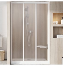 Душевая дверь Ravak Supernova ASDP3-130 профиль Белый стекло Grape