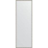 Зеркало Evoform Definite 138х48 BY 0708 в багетной раме - Витое серебро 28 мм