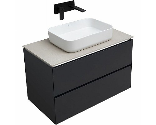 Тумба под раковину Allen Brau Infinity 85 1.21001.AM подвесная Антрацит матовый