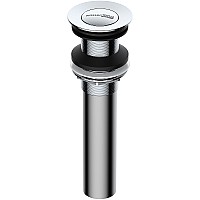 Донный клапан WasserKRAFT A249 Click-Clack Хром