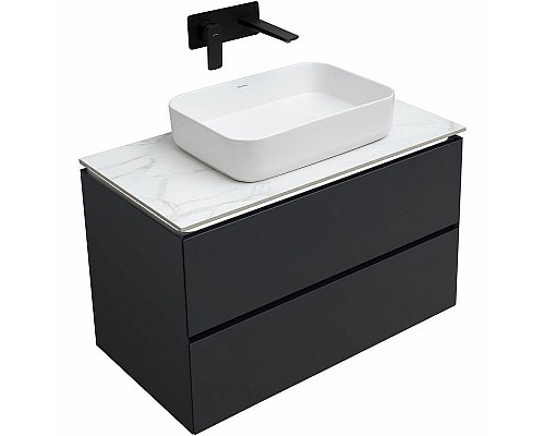 Тумба под раковину Allen Brau Infinity 85 1.21001.AM подвесная Антрацит матовый