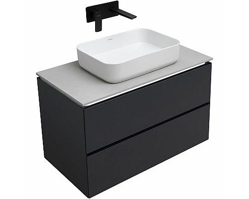 Тумба под раковину Allen Brau Infinity 85 1.21001.AM подвесная Антрацит матовый