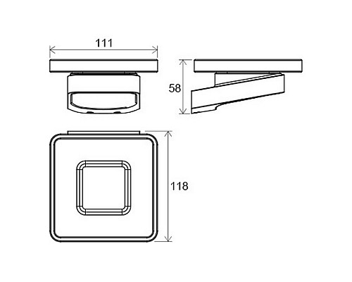 Держатель с мыльницей Ravak X07P354