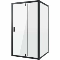 Душевой уголок Niagara Nova 100х90 NG-83-10AB-A90B профиль Черный стекло прозрачное