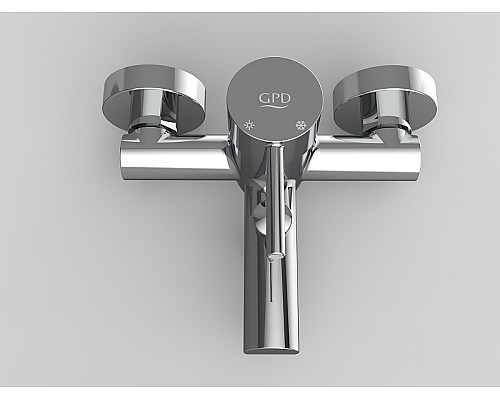 Смеситель для ванны GPD Espina MBB70 Хром