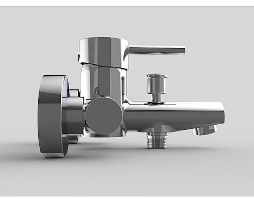 Смеситель для ванны GPD Espina MBB70 Хром