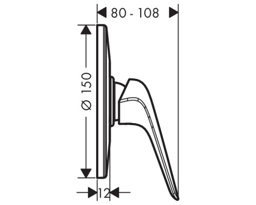 Смеситель для душа Hansgrohe Novus 71068000