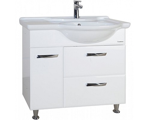 Тумба под раковину Bellezza Балтика 90 4638915111014 R Белая