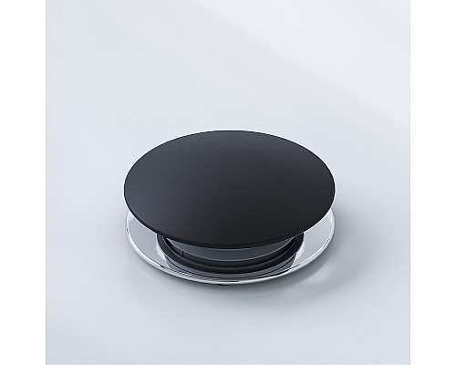 Донный клапан Damixa Option 210600300 click-clack Черный матовый