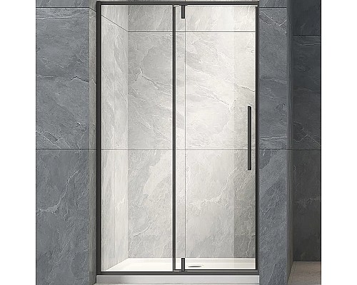 Душевая дверь Veconi Vianno VN-34B 100 VN34B-100-01-C7 Черный матовый