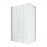 Душевое ограждение NEW TRENDY NEW SOLEO PLUS складные двери L 110x120x195 (хром)