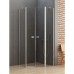 Душевое ограждение NEW TRENDY NEW SOLEO 80x80x195 (хром)