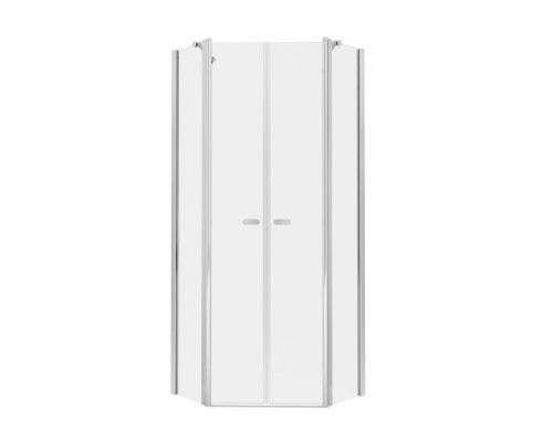 Душевое ограждение NEW TRENDY NEW SOLEO 80x80x195 (хром)