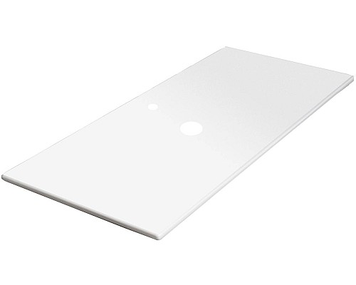 Столешница прямая белая 120 Armadi Art Vallessi