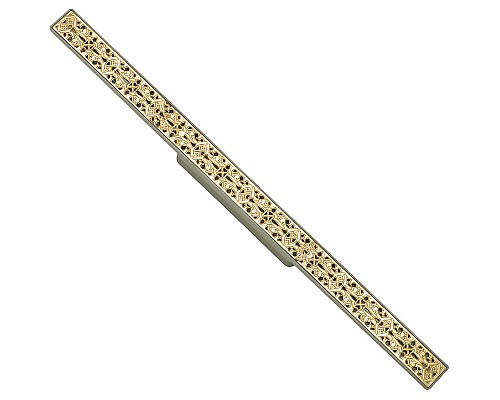 Душевой лоток Migliore 700х40 24898 с решеткой Золото