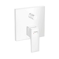 Смеситель для ванны Hansgrohe Metropol однорычажный белый матовый 32545700