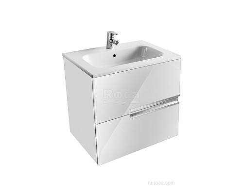 Тумба под раковину Roca Victoria Nord Ice Edition 60 ZRU9302730 2 ящика