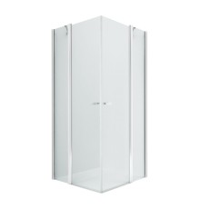 Душевое ограждение NEW TRENDY NEW SOLEO 2D 90x100x195 (хром)
