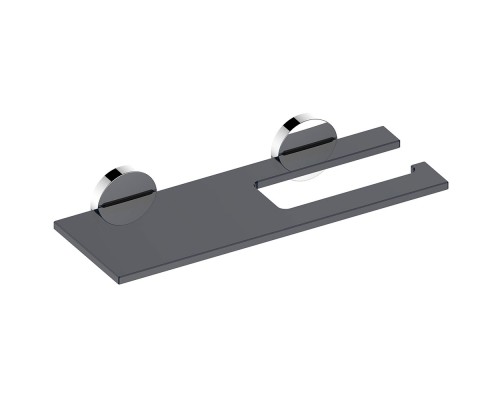 Держатель туалетной бумаги Keuco Edition 90 19073 018000 с полочкой Хром Серый