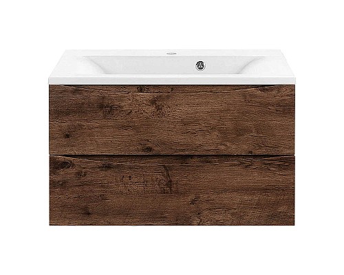 Тумба под раковину Vincea Mia 80 VMC-2MA800RW подвесная R.Wood