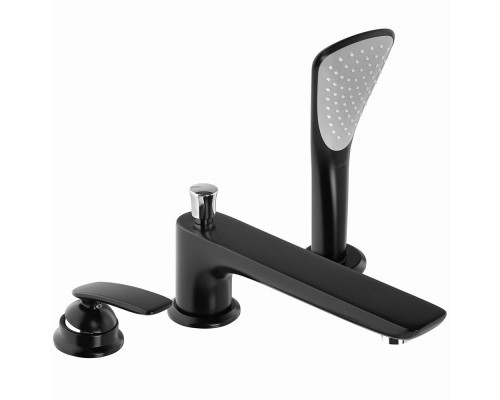 Смеситель на борт ванны Kludi Balance 524478775 Черный Хром