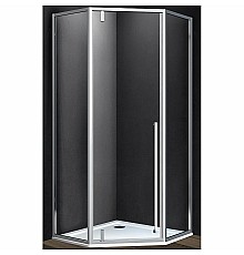 Душевой уголок Vincea Penta 90x90 VSP-3P900CL профиль Хром стекло прозрачное