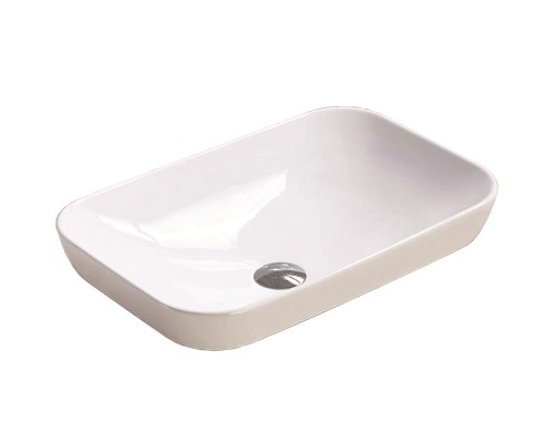 Раковина CeramaLux 50 E408D Белая глянцевая