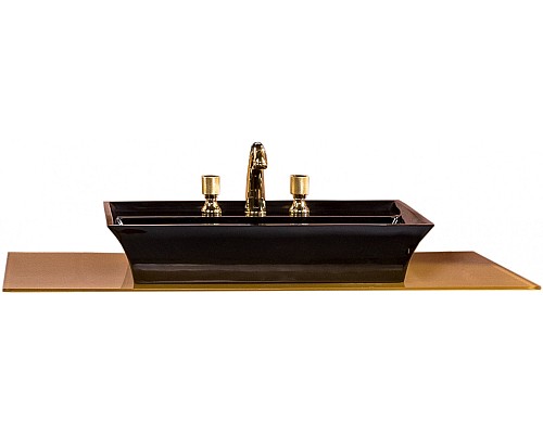 Столешница стекло 110см прямая GOLD