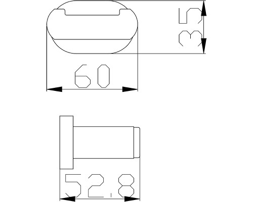 Двойной крючок Rav Slezak Yukon YUA0102CMATZ Черный матовый Золото