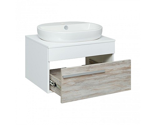 Тумба под раковину Runo ВУДЛАЙН 65 00-00001009 подвесная