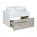 Тумба под раковину Runo ВУДЛАЙН 65 00-00001009 подвесная