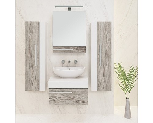 Тумба под раковину Runo ВУДЛАЙН 65 00-00001009 подвесная