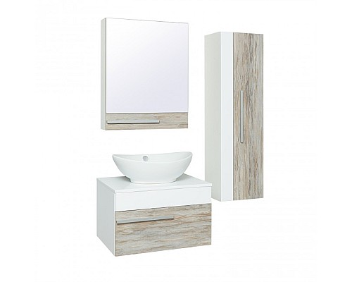 Тумба под раковину Runo ВУДЛАЙН 65 00-00001009 подвесная