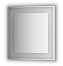 Зеркало Evoform Ledside 75х70 Сталь