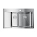 Кухонная мойка Omoikiri Akisame 78-2-IN-R 4973063 нержавеющая сталь