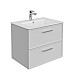 Тумба под раковину Kerama Marazzi PIANO Classic подвесная с ящиками 65, белый матовый