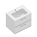 Тумба под раковину Kerama Marazzi PIANO Classic подвесная с ящиками 65, белый матовый