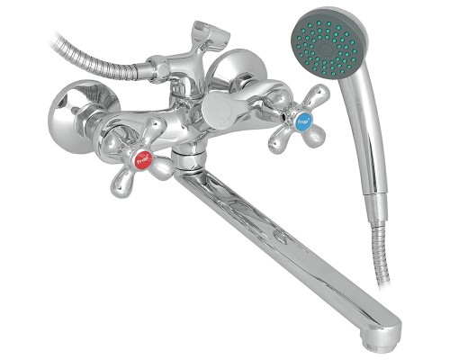 Смеситель для ванны Frap H731 F22731-B универсальный Хром